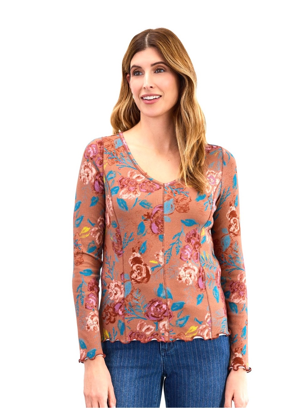 NWT Long Sleeve Primrose Hill Top by FDJ French Dressing Jeans
